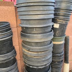 So Many Different Prices Available Black Buckets Planter Gardening Plants