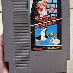 Super Mario Bros Duck Hunt Nintendo Game NES
