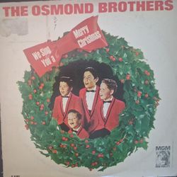 The Osmond Brothers "We Sing You A Merry Christmas" 1963 MGM Orig 1st Press ~VG+