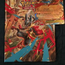 Pokemon Mega Evolution Binder W/ Collection