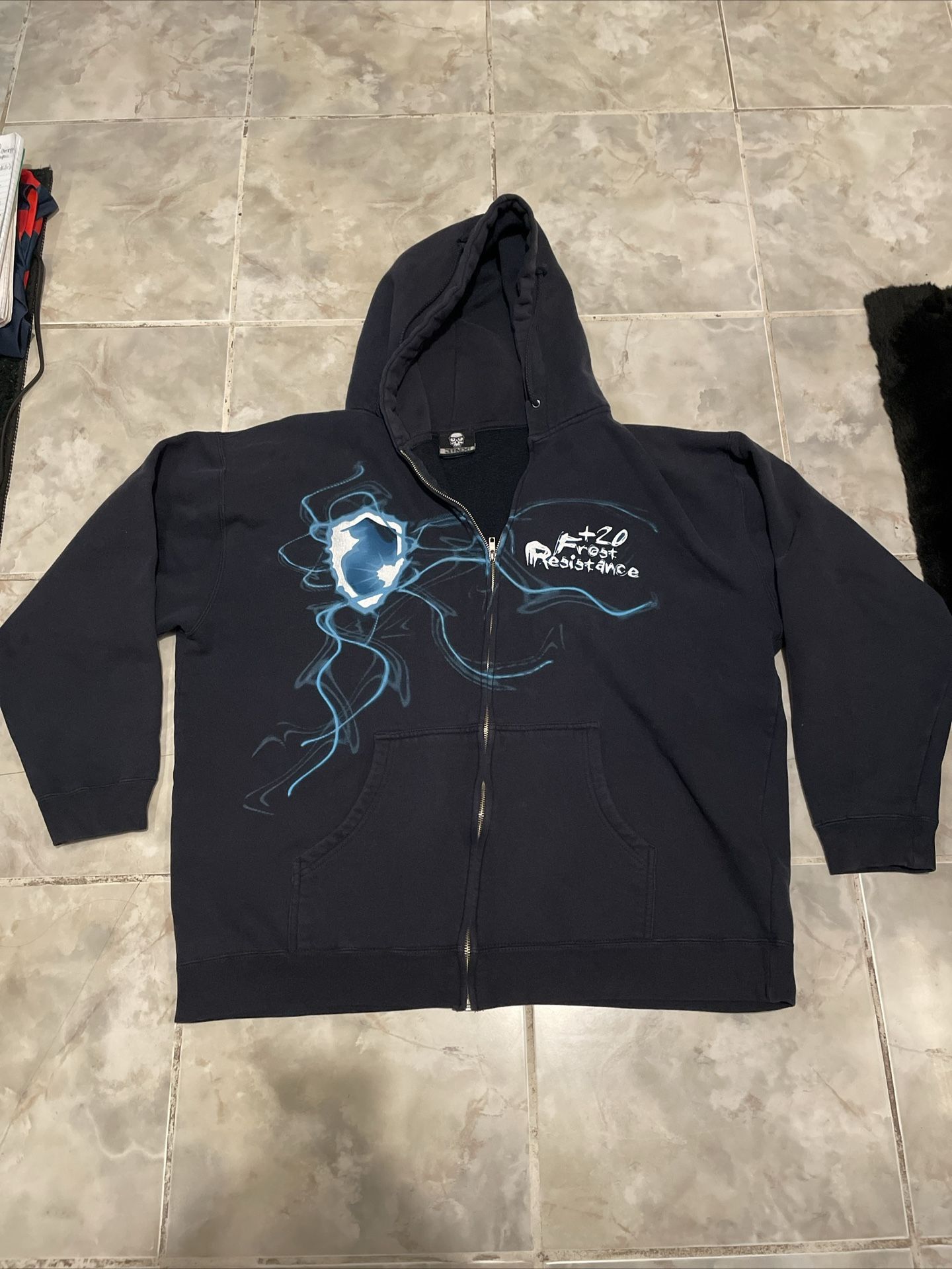 Jinx Blizzard Entertainment World Of Warcraft Zip Hoodie 20 Frost Resistance