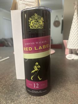 Johnnie Walker Red Label Metal Tumbler