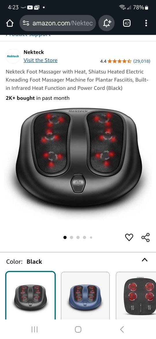 Nekteck Foot Massager