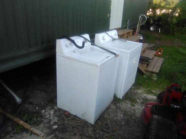 Washer And Dryer Set Estate Whirlpool Brand Liances In Washer And Dryer Set Estate Whirlpool Brand Liances In Lakeland Fl Offerup