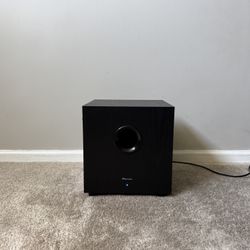 Pioneer SW-8MK2 Home Theater Powered Active Subwoofer