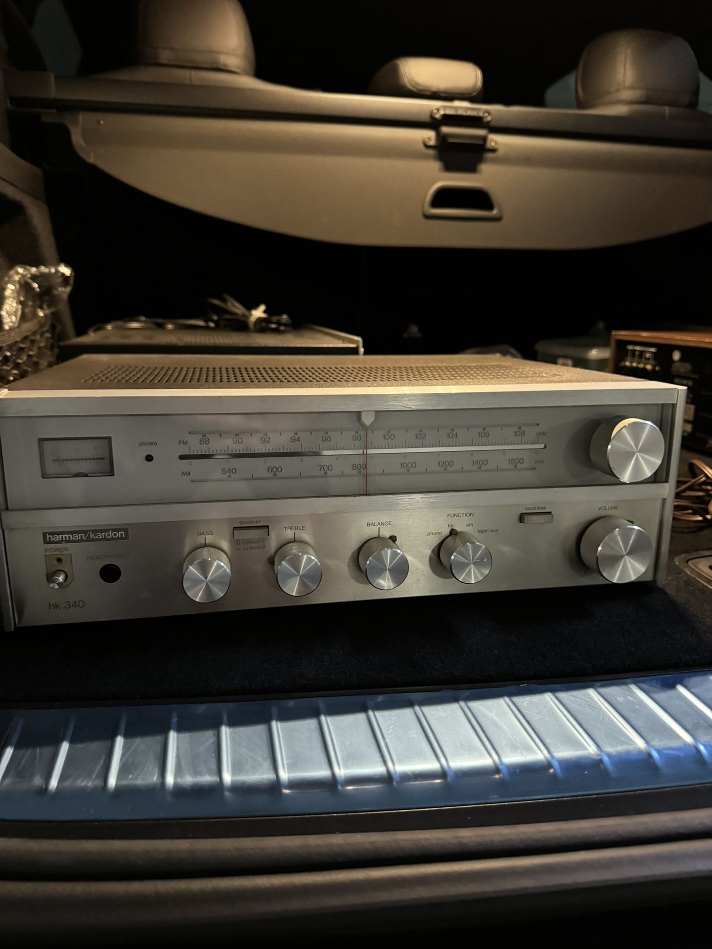HARMAN KARDON RECEIVER VINTAGE HK 340