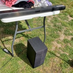 LG SOUNDBAR & SUB