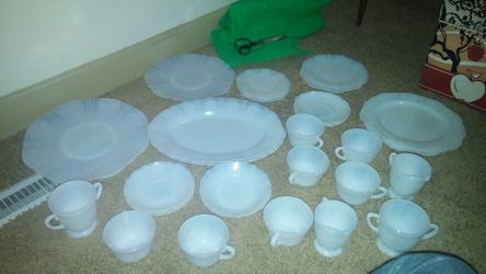 American Sweetheart Monax White.China det by MacBeth Evans