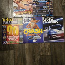 Retro game issues 255, 256, 264, 269, 268 snes nes super nintendo system console sega genesis mario mortal kombat sonic ps1 saturn cd 