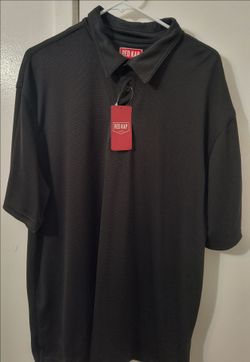 red kad polo shirt XL and Mexico hat
