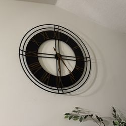 Crosby 36 Inch Wall Clock