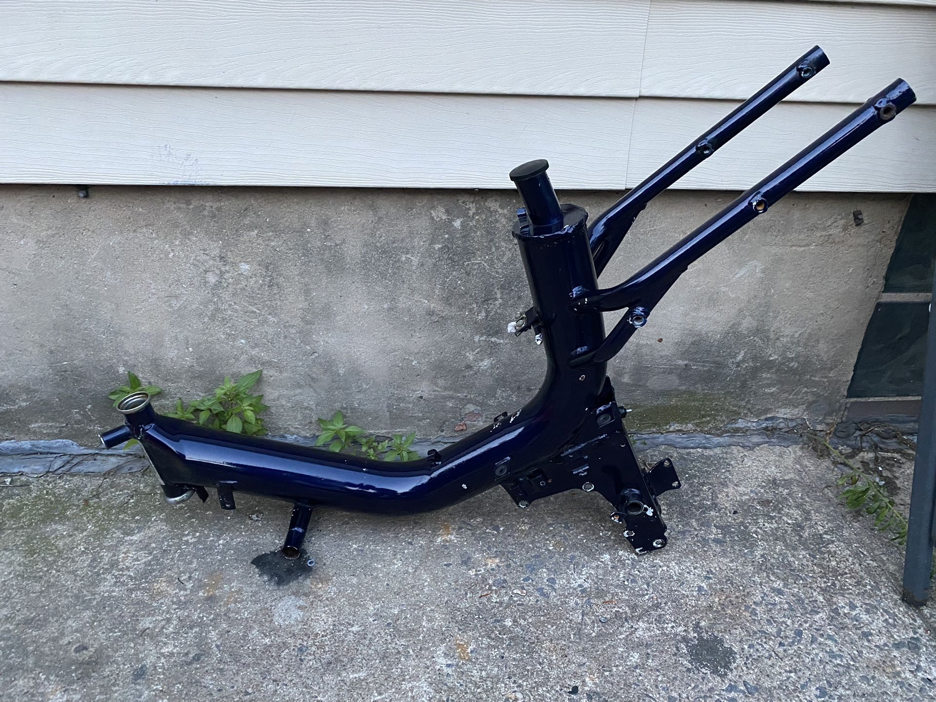 Tomos Revival Frame - Blue Moped