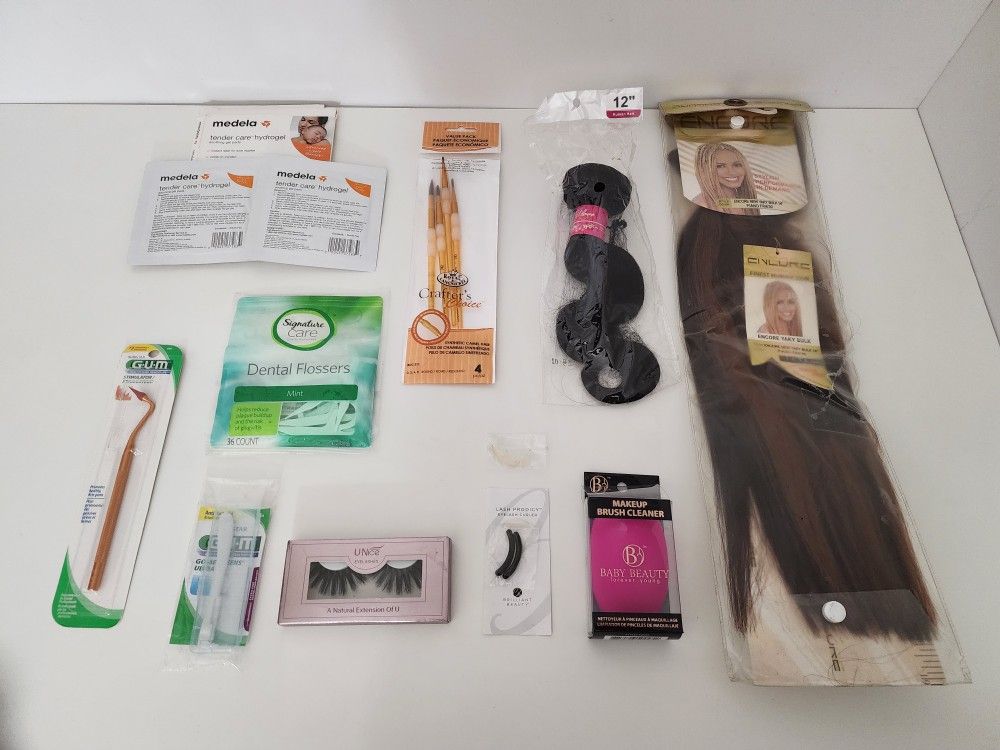 Hair, Eyelashes, Eyelash Curler, Makeup Brush Cleaner, Brushes, Dental Flossers, Gum, Medela Tender Care Hydrogel