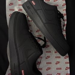Black Supreme Af1