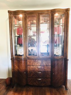 Formal Dining Room Set w/ China Cabinet & Hutch