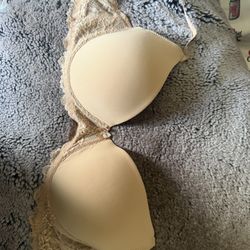 Cute Tan Lacey Bra