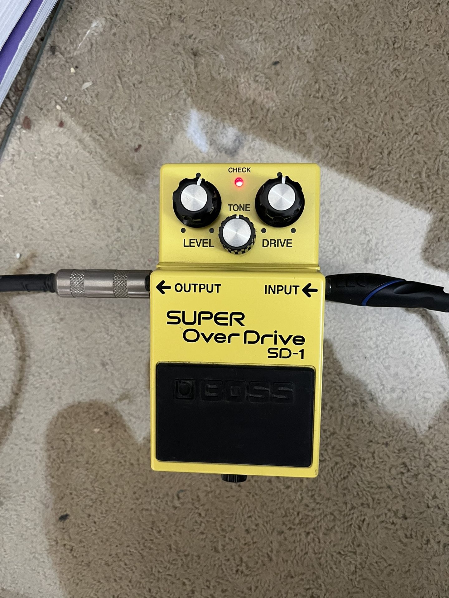 BOSS Super Overdrive SD-1 Like New !