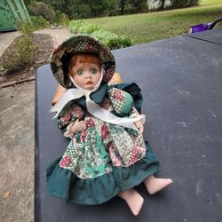 Anco Porcelain Doll 