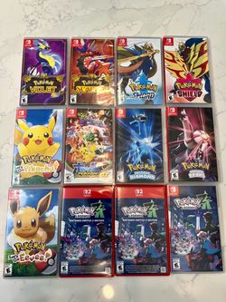 ⚡🔥 POKÉMON FANS — BUILD NINTENDO SWITCH GAMW COLLECTION! 🔥⚡
