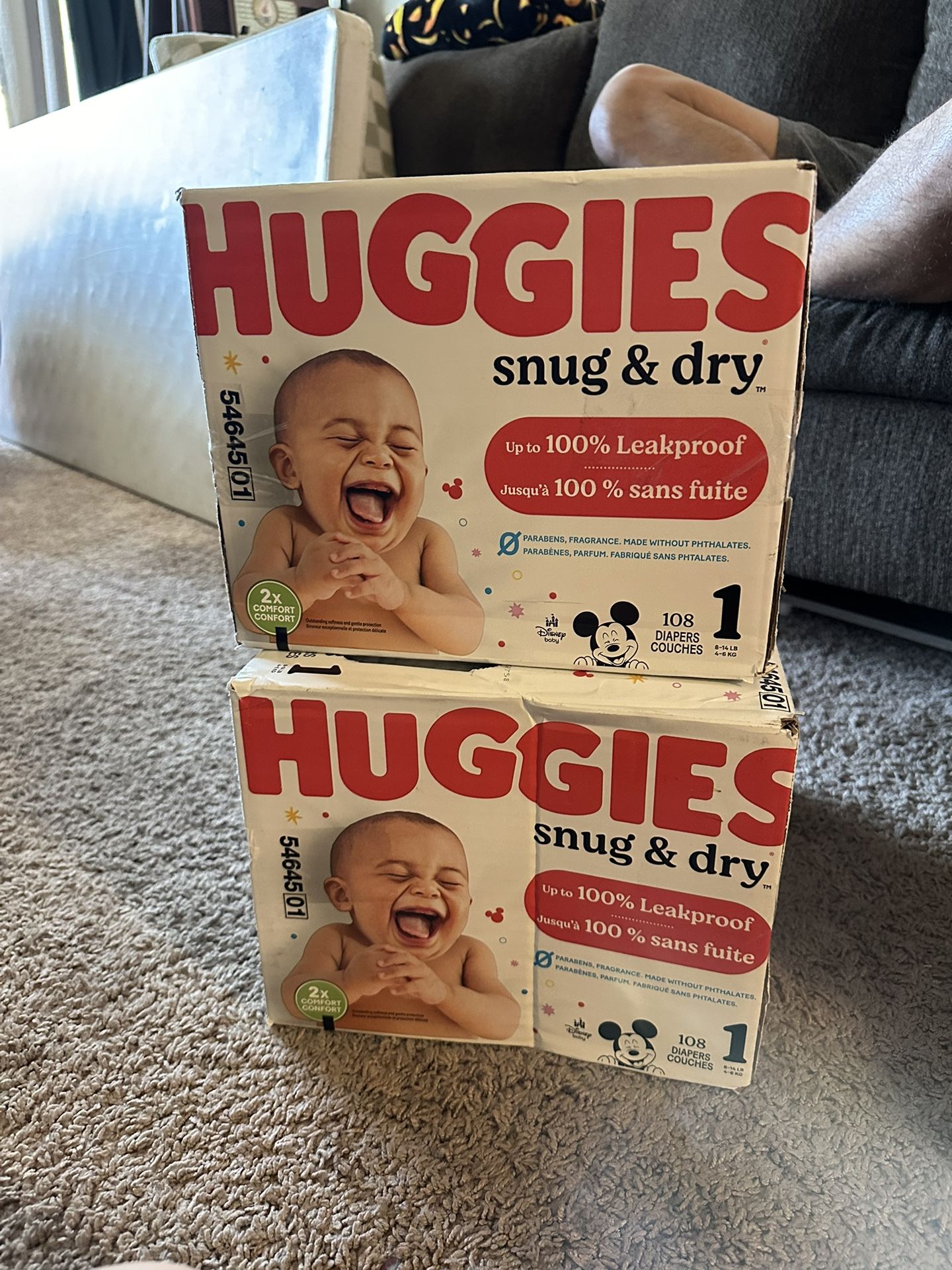 Huggies Snug And Dry Size 1
