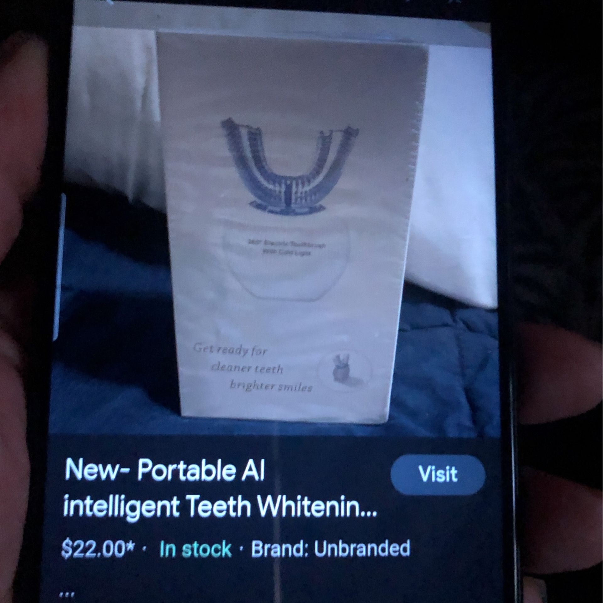Portable Teeth Whitener