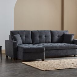 QUEEN SLEEPER SECTIONAL NEW IN BOX