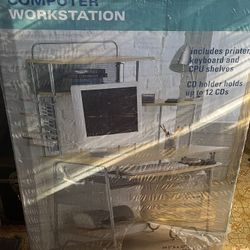 Computer Workstation (Brand New) (Assembly Required)