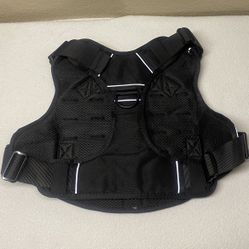 Premium Tactical Dog Harness Padded Vest w/ Reflective Trim & MOLLE Webbing XL