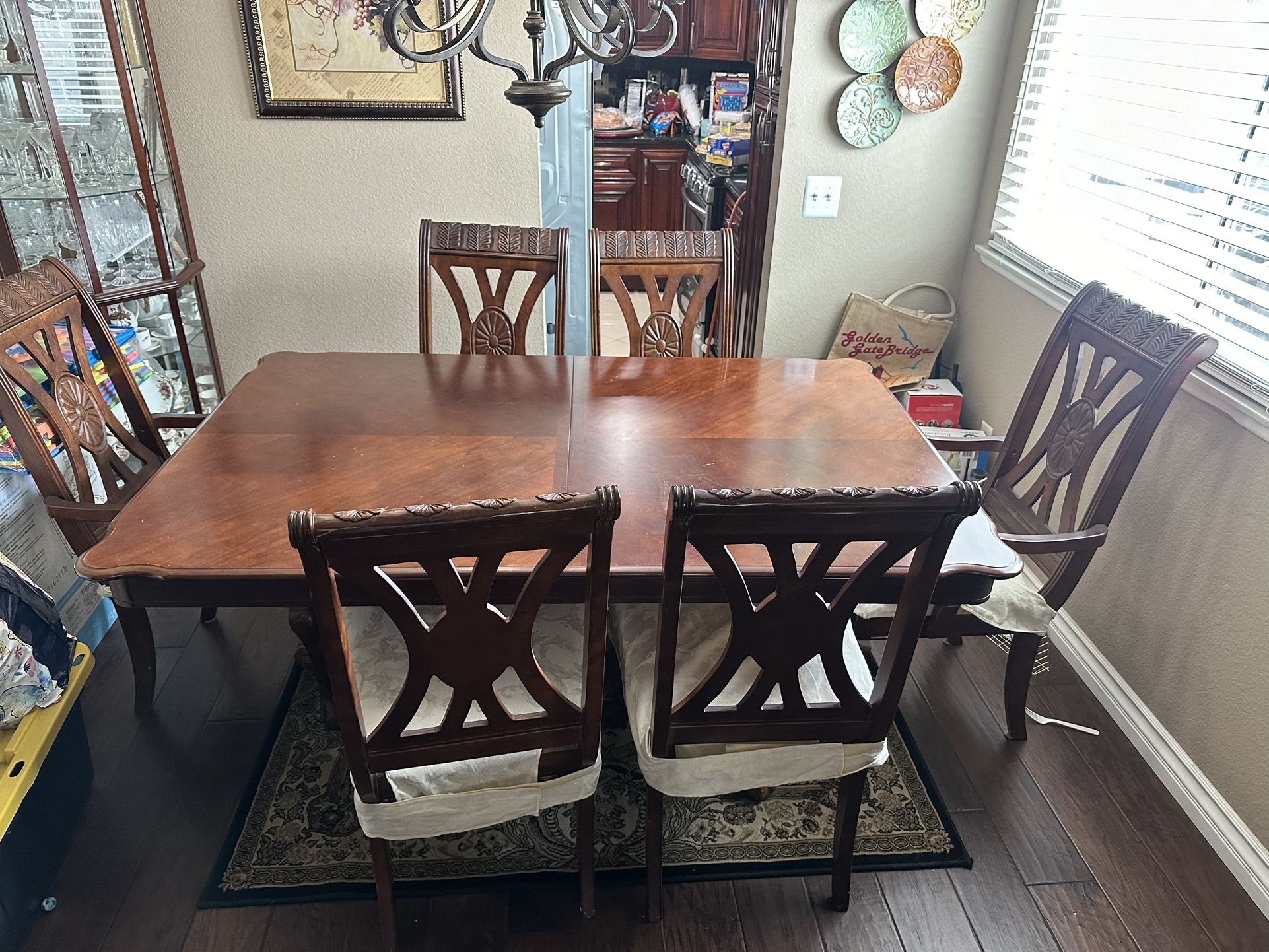 6 Person Dining Table 