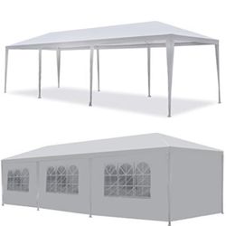 White 10x30 Tent 