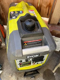 Ryobi generator, put in storage for nearly 1 year, does not start, As is