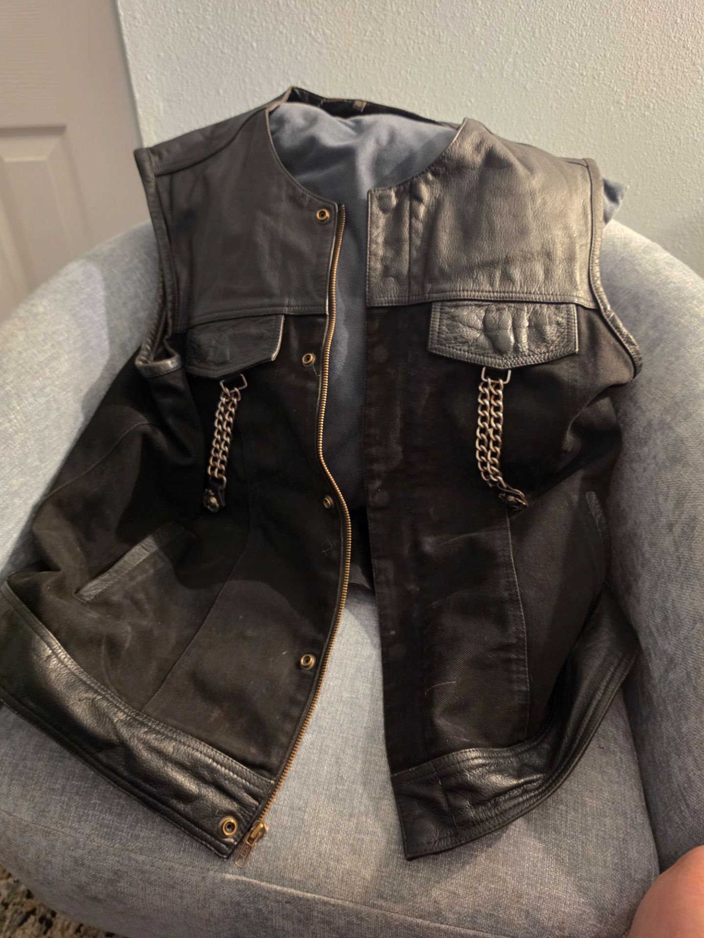 XL Biker Vest
