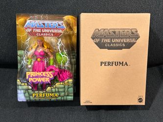 Masters of the Universe Classics PERFUMA New MOC She-Ra He-Man