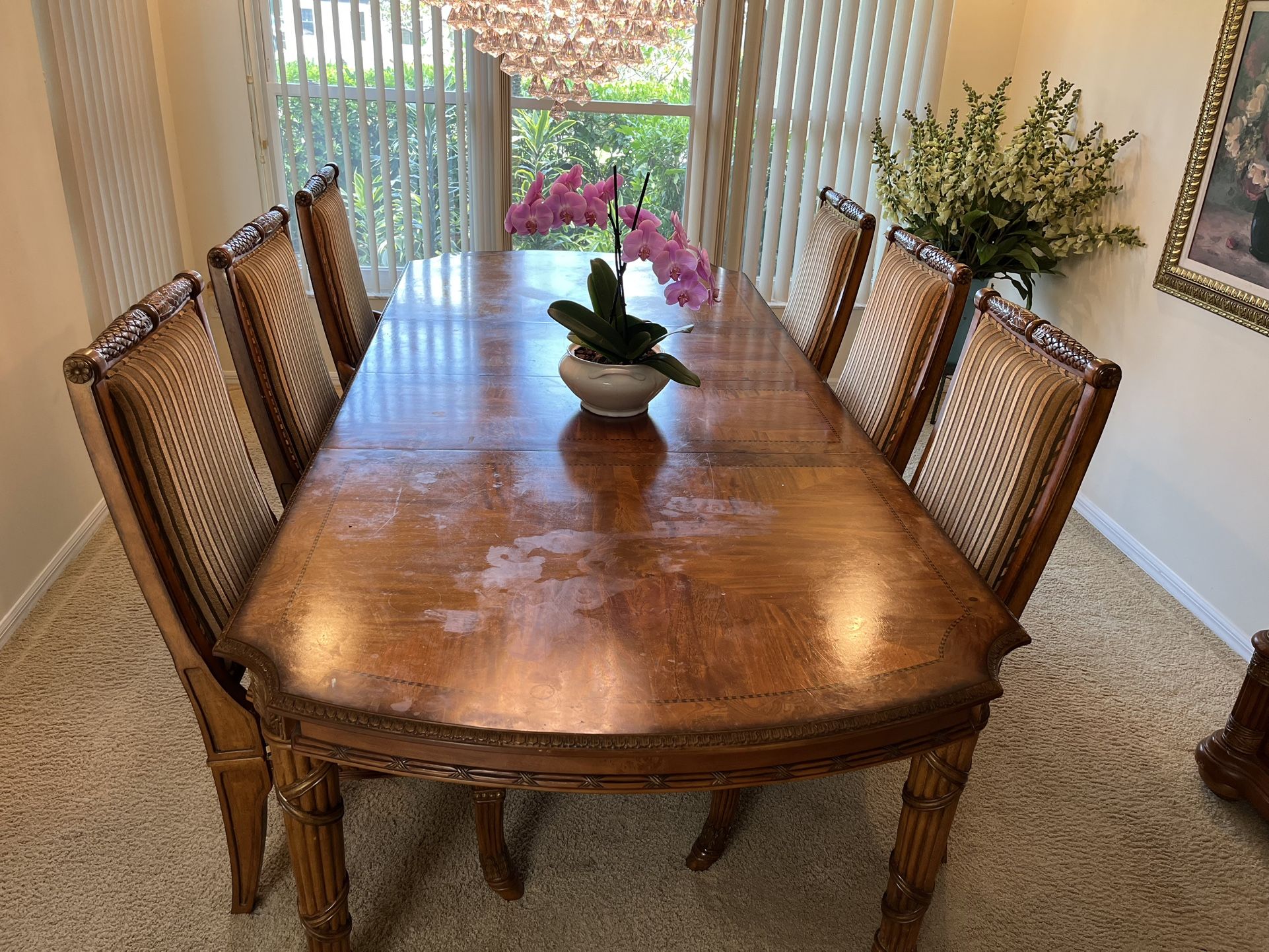Rectangle Dining Table Set