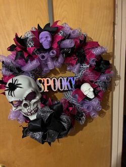 Halloween wreath