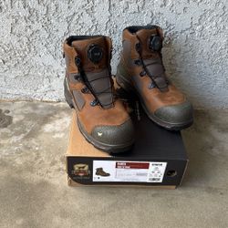 Red Wing Men’s Boots Size 10 Steel Toe 