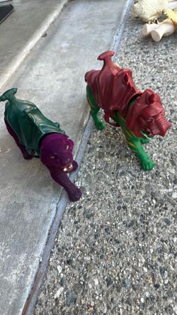 Vintage he-man toys