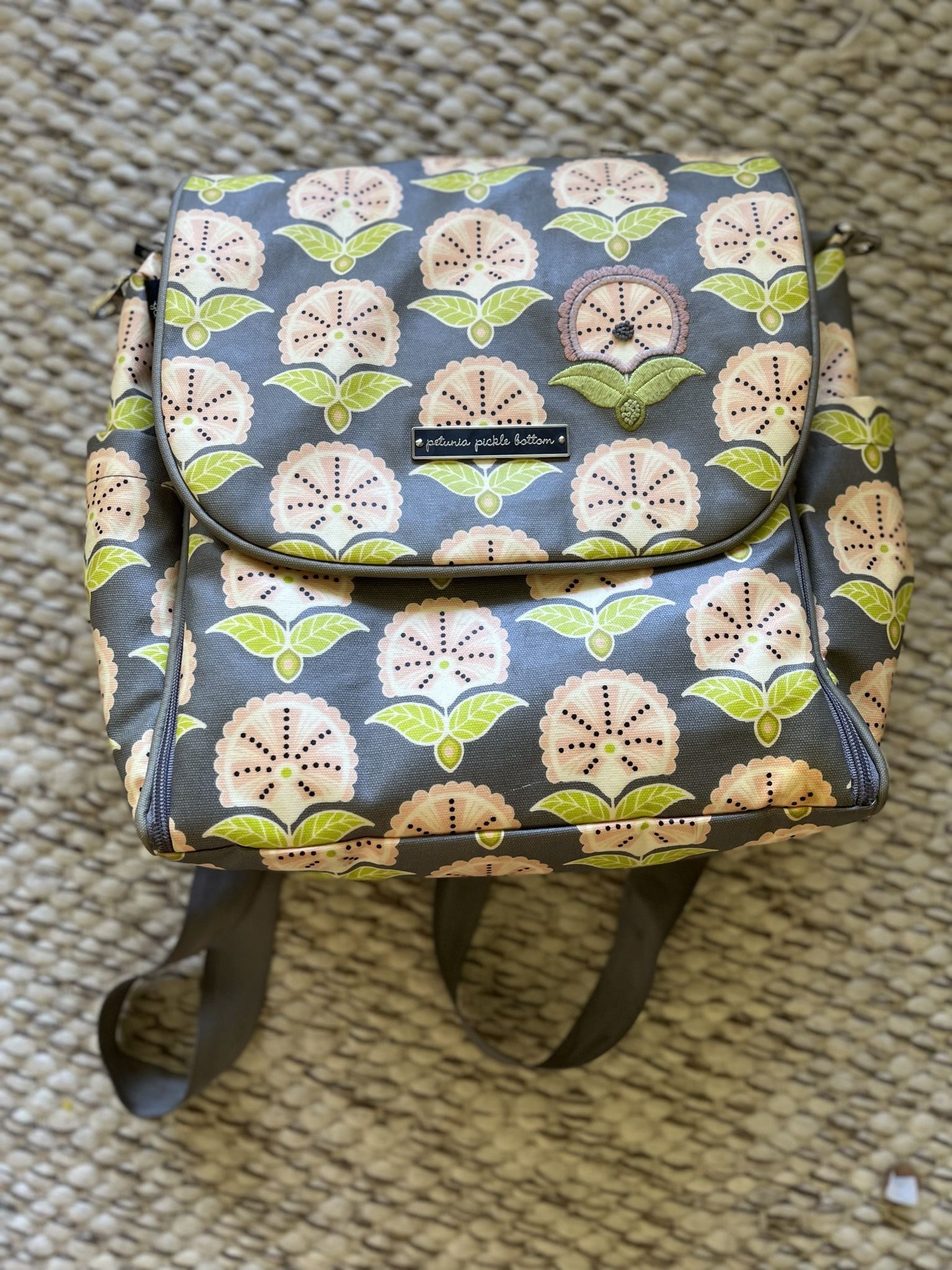 Petunia Picklebottom Diaper Bag Backpack/Crossbody