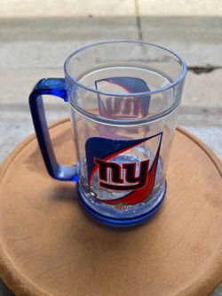 16oz New York Giants plastic freezer gel mug