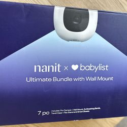 nanit x • babylist Ultimate Bundle with Wall Mount