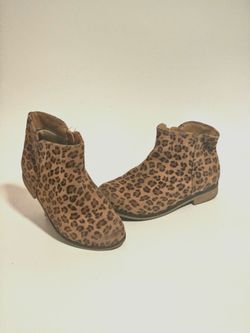 Kids Leopard print ankle boots #leopardprint #boots