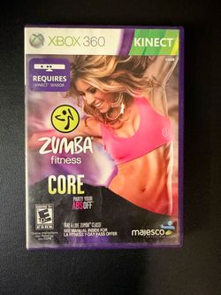Zumba Fitness Core (Xbox 360, 2012) CIB