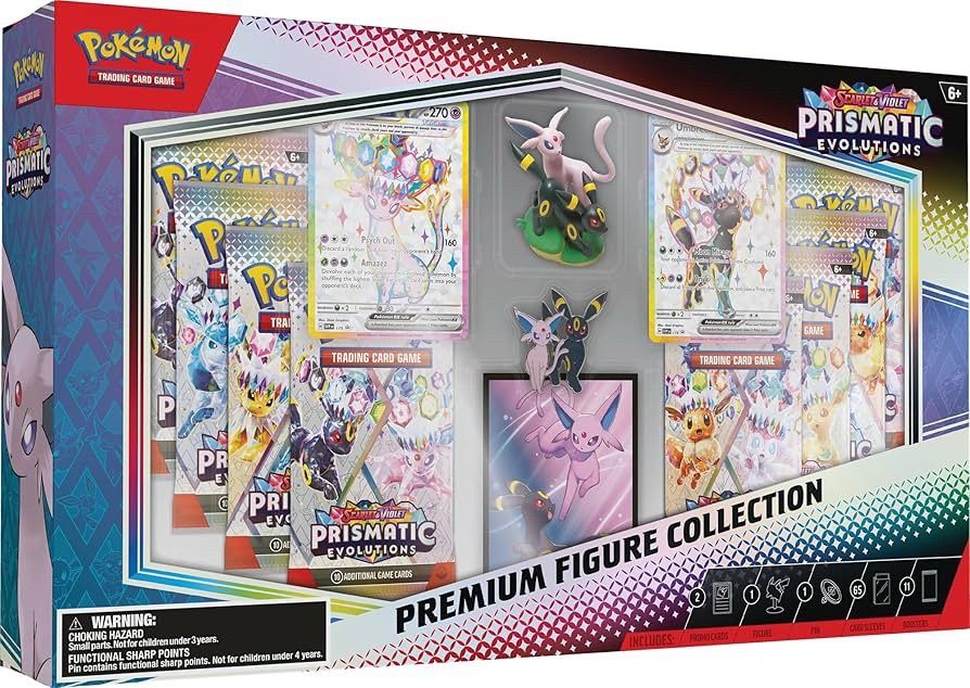 Pokemon prismatic figure collection