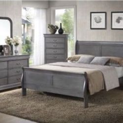 BRAND NEW QUEEN BEDROOM SET 5 pcs