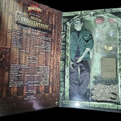 2001 UNIVERSAL STUDIOS MONSTERS, SIDESHOW, 12" FIGURE HOUSE OF FRANKENSTEIN, NIB