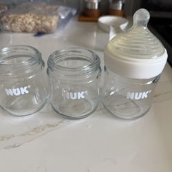 Nuk Glass Bottles