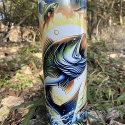 Costom Bass Fishing 20oz 