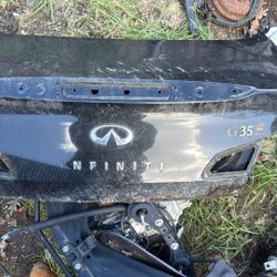 Trunk Lid 2008 Infinity G35S