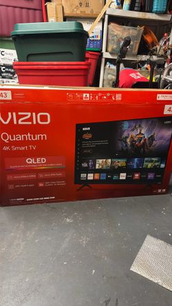 Vizio 43” Quantum 4k TV