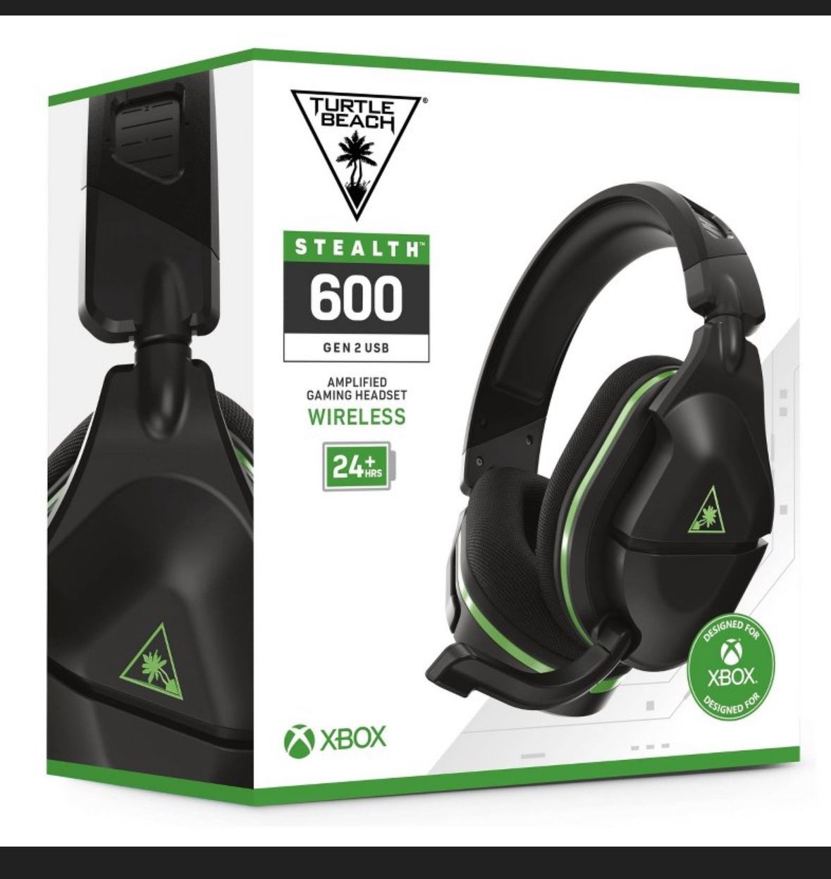 Turtle Beach Stealth 600 Gen 2 USB Wireless Gaming Headsets for Xbox Series X S/Xbox One- Black